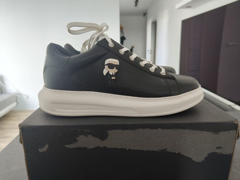 Buty KARL Lagerfeld skóra naturalna