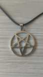 Nowy naszyjnik pentagram, black death metal