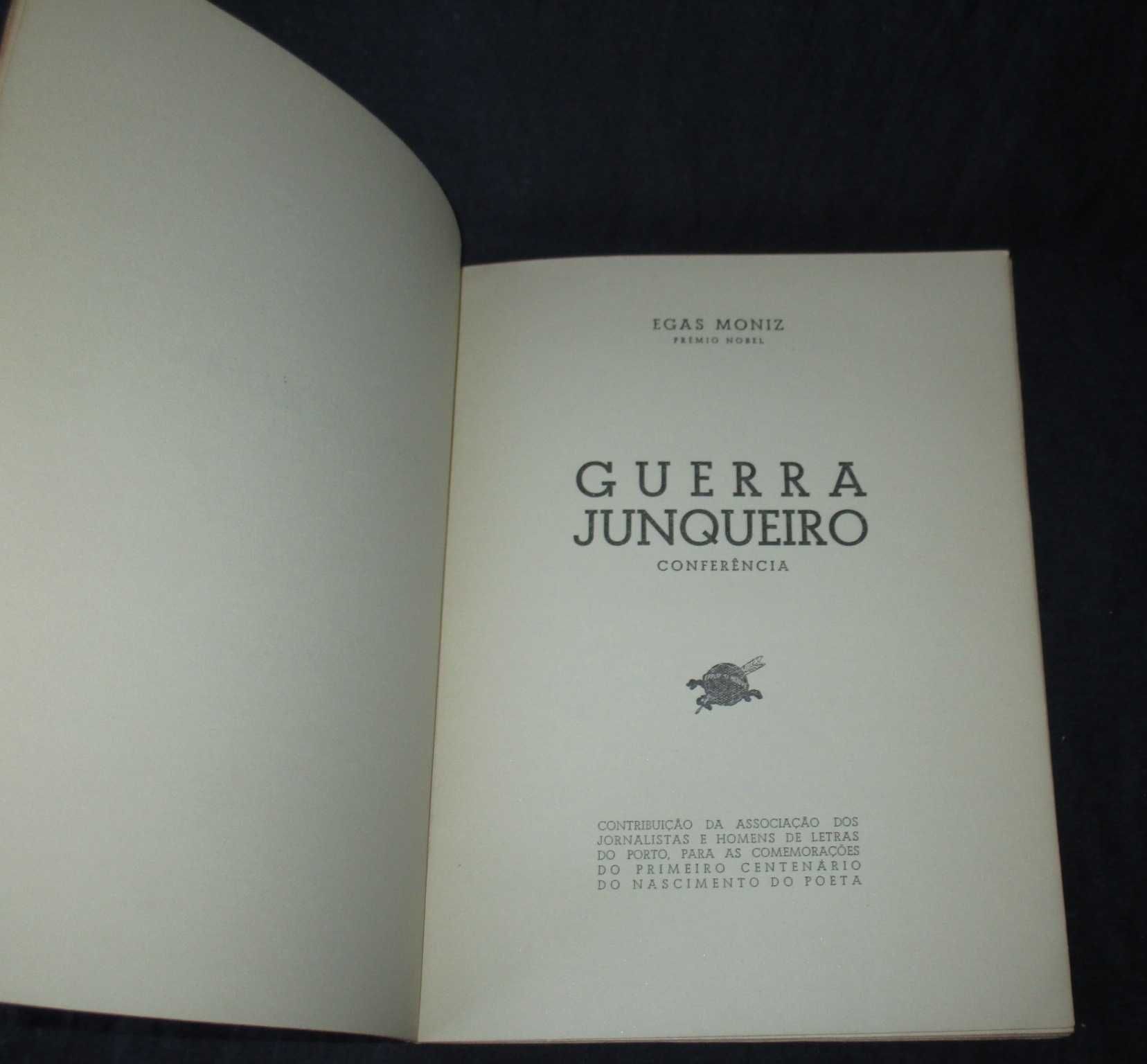 Livro Guerra Junqueiro Conferência Egas Moniz