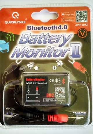 Монитор состояния батареи Bluetooth Тестер автомобильного аккумулятора