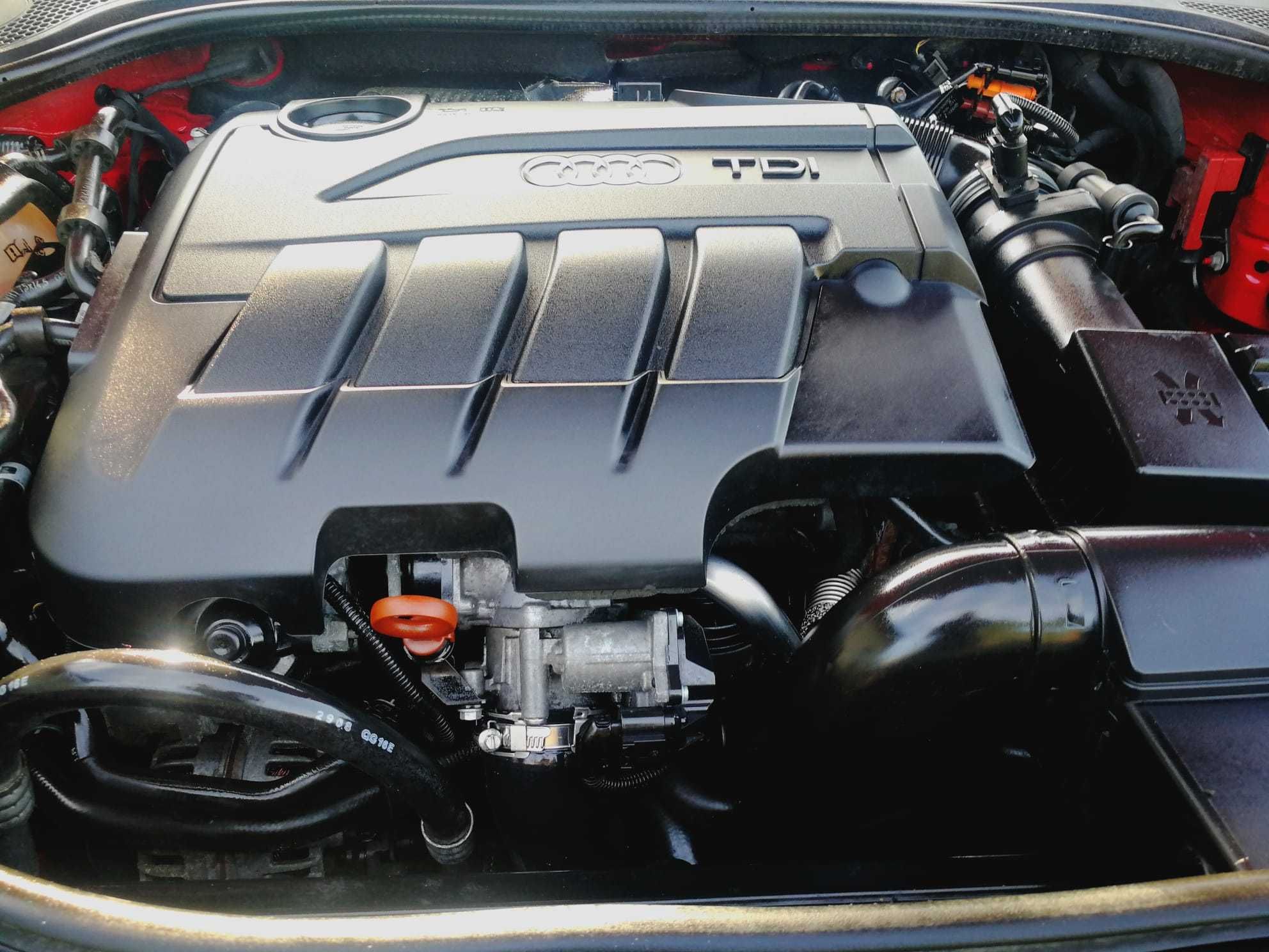 Audi TT 8J Quattro Kompletny Silnik Osprzet 2.0 tdi 125 kw CBB CBBB **