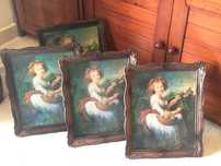 Quadro Molduras Retro Vintage em plástico Novas