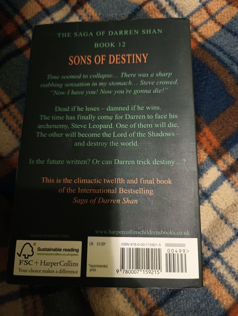 Darren Shan Sons of Destiny