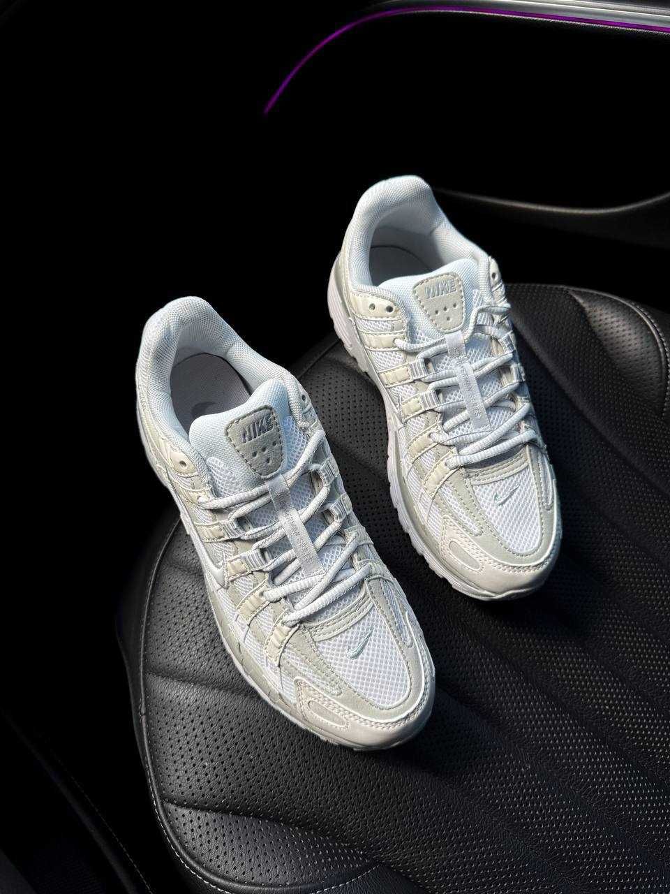 Nike P-6000 White Grey