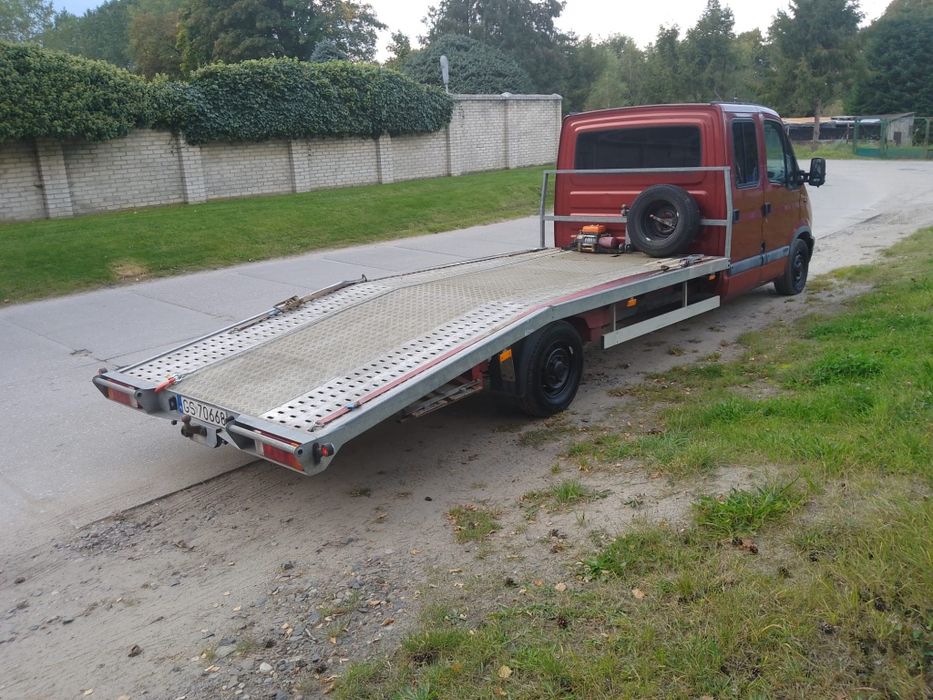 Praktyczna laweta Renault Master dubel kabina, 2,8DTi, super cena!!!