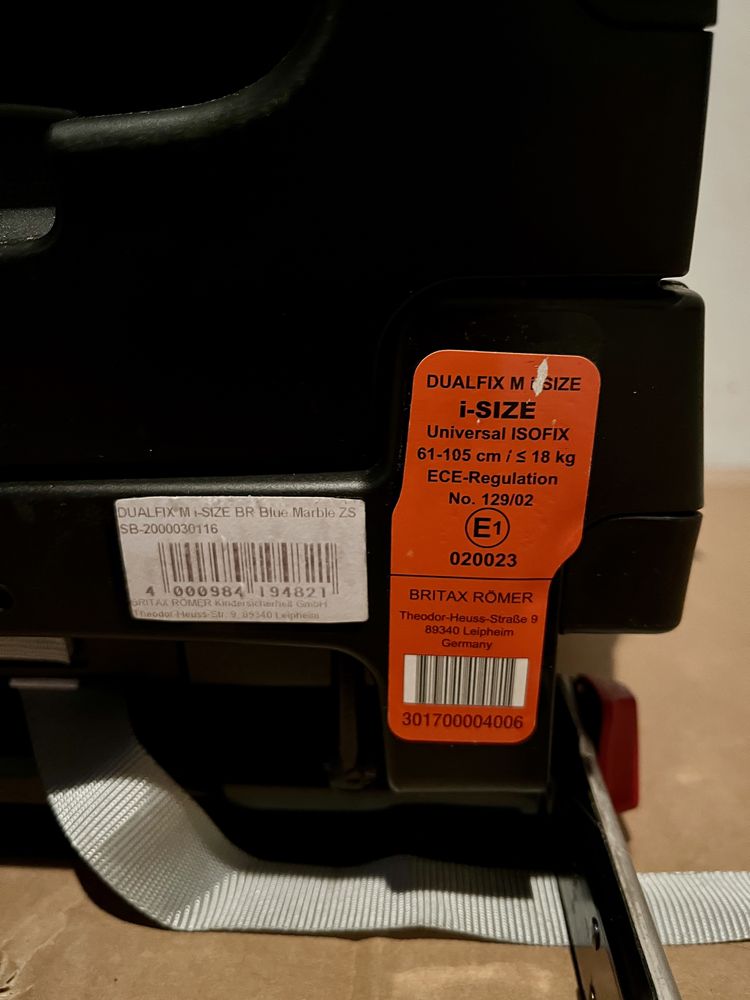 Britax Römer DUALFIX M i-SIZE - Blue Marble