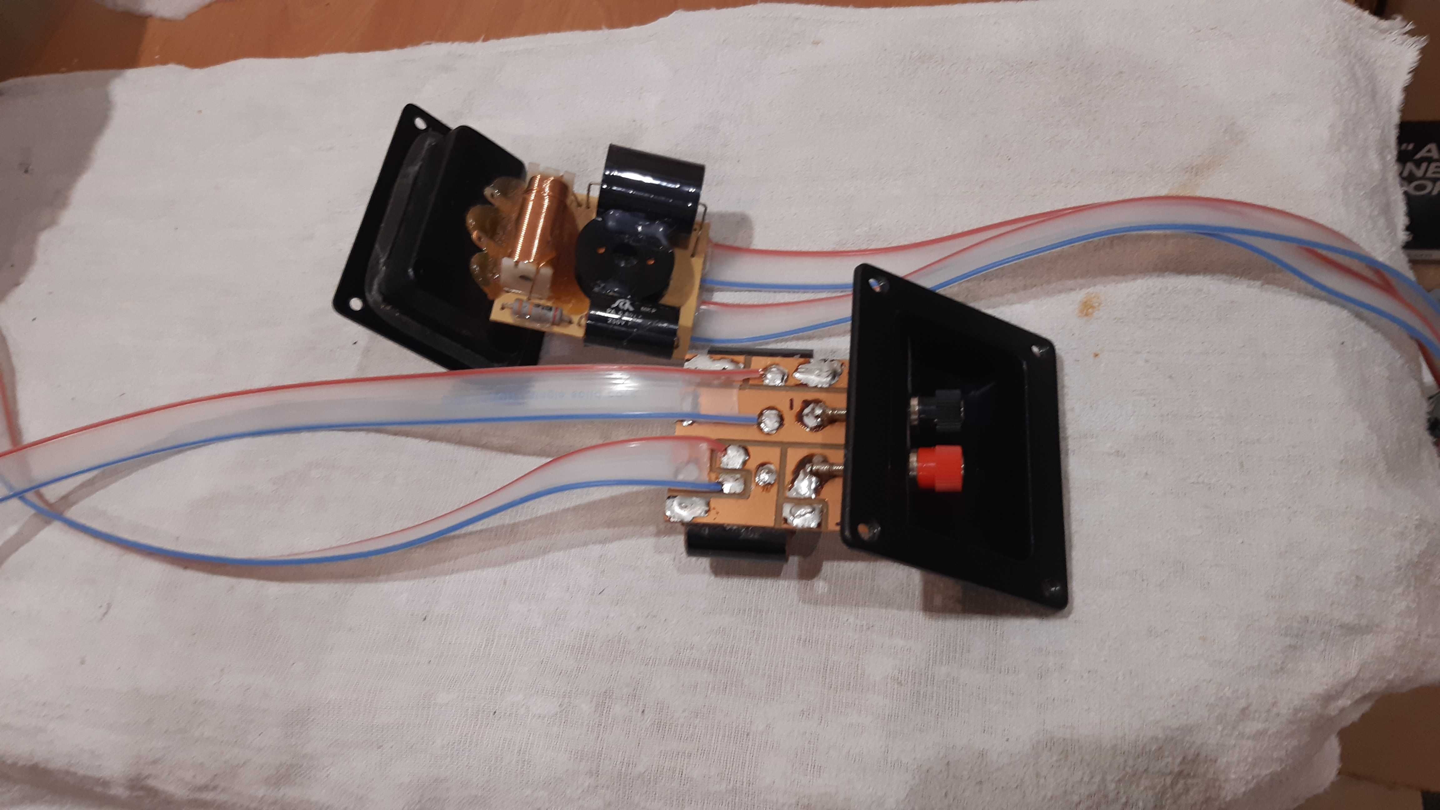 Zwrotnica i terminale Sony SS-B1 upgrade Jantzen SCR DNM Reson