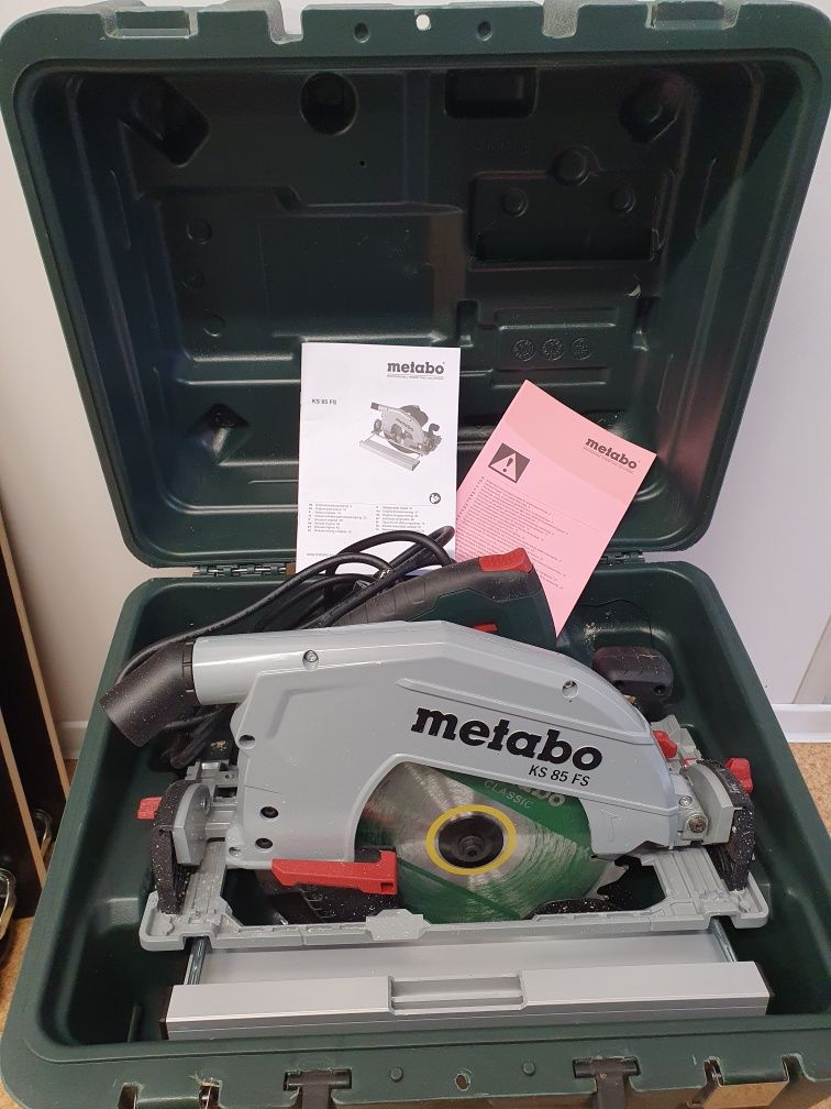 Pilarka Metabo KS85FS + SZYNA KFS44
