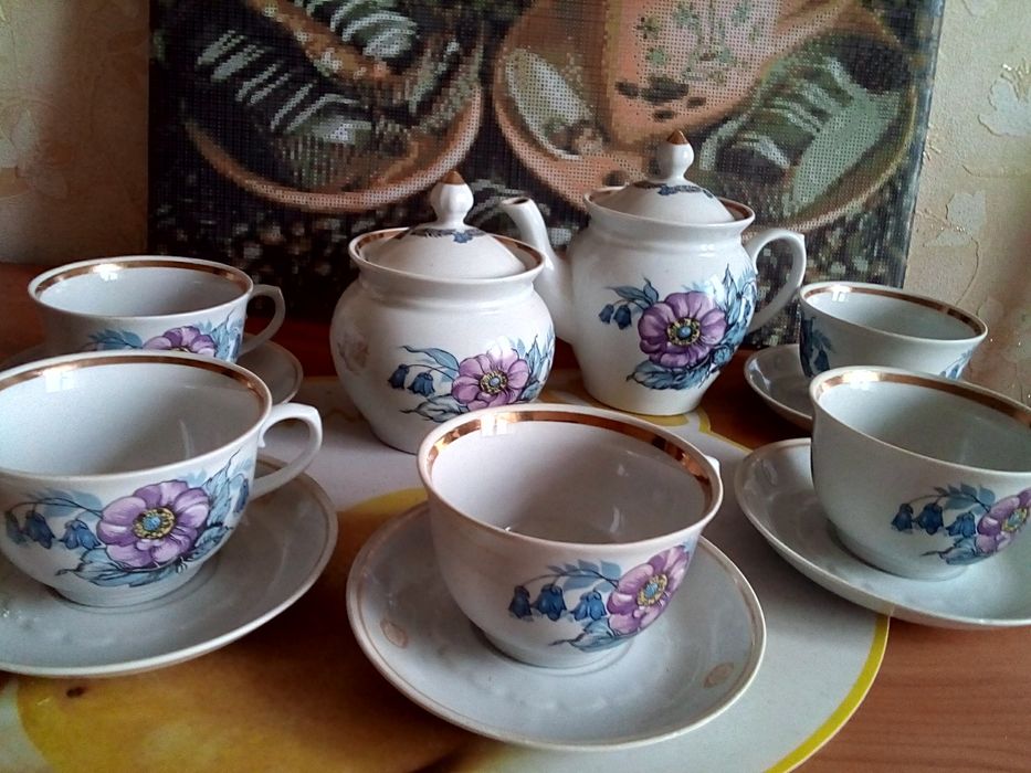 Сервіз чайний СПЗ,5 персон.
