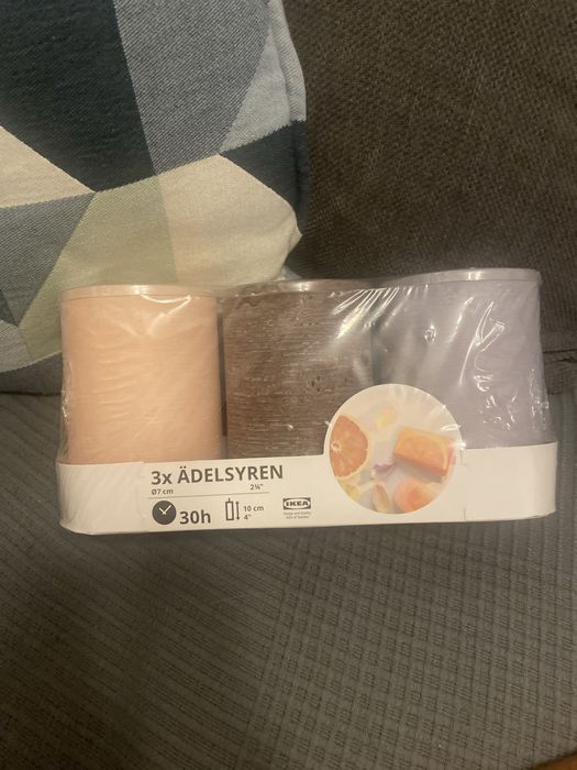 Zestaw swiec ikea adelsyren