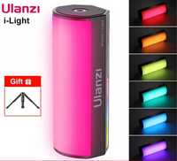 Ulanzi i-Light RGB с аккумулятором 2000 mAh Накамерный LED осветитель.