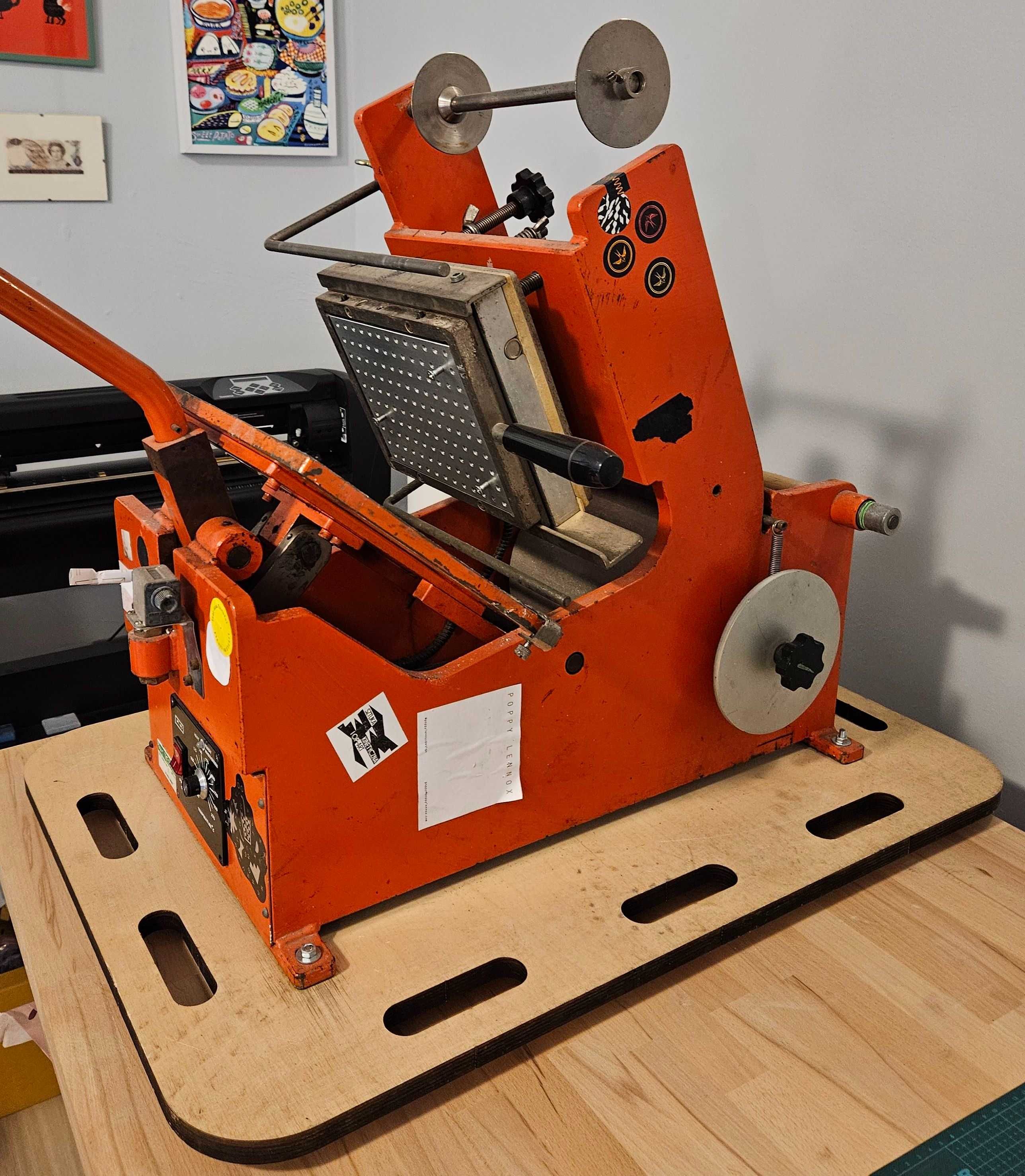 maszyna do hot stampingu Marshall Series 80 +podstawa +blok do matryc