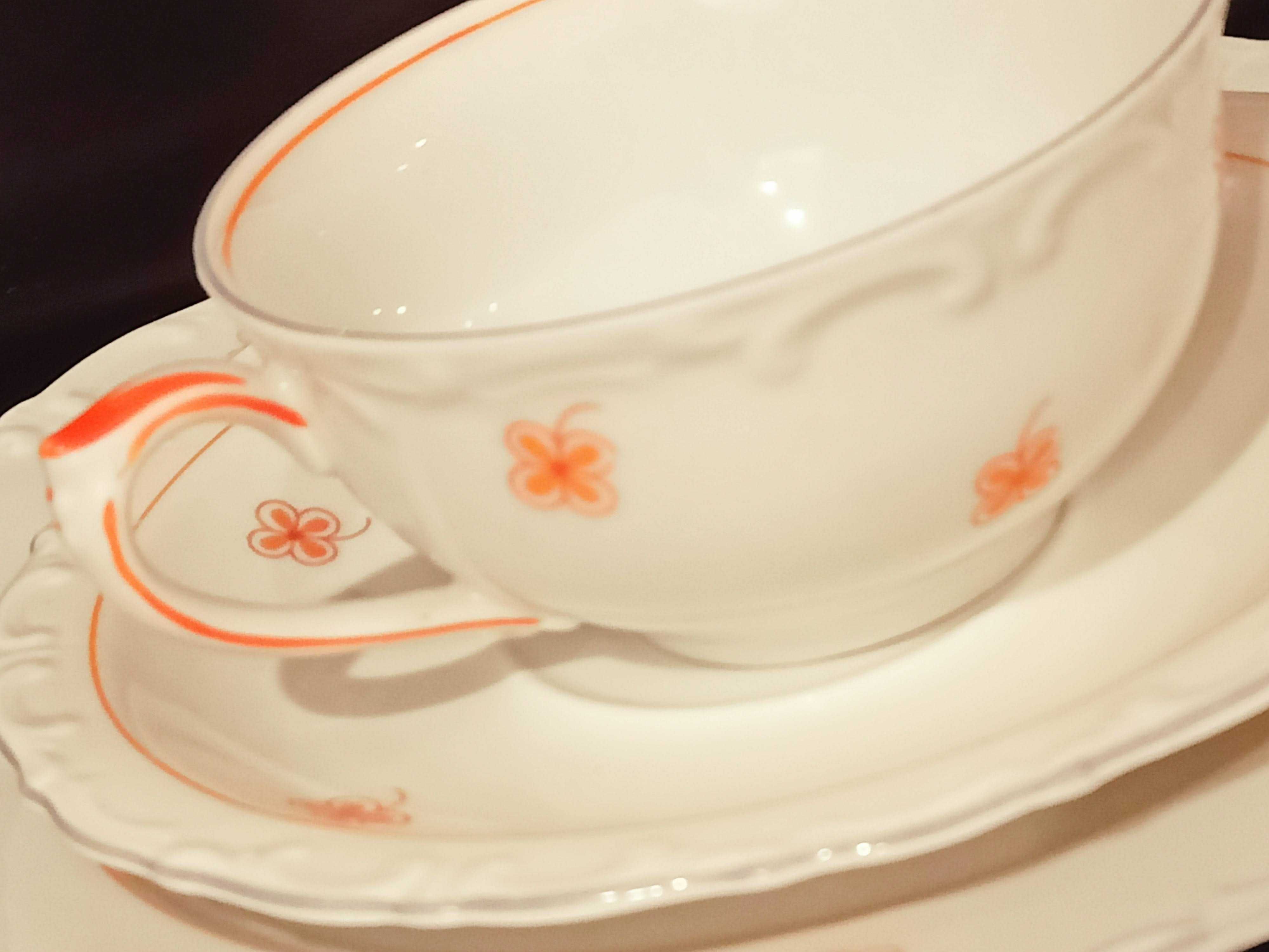 **filiżanka stara sygnatura porcelana Turyngia 1937_1949