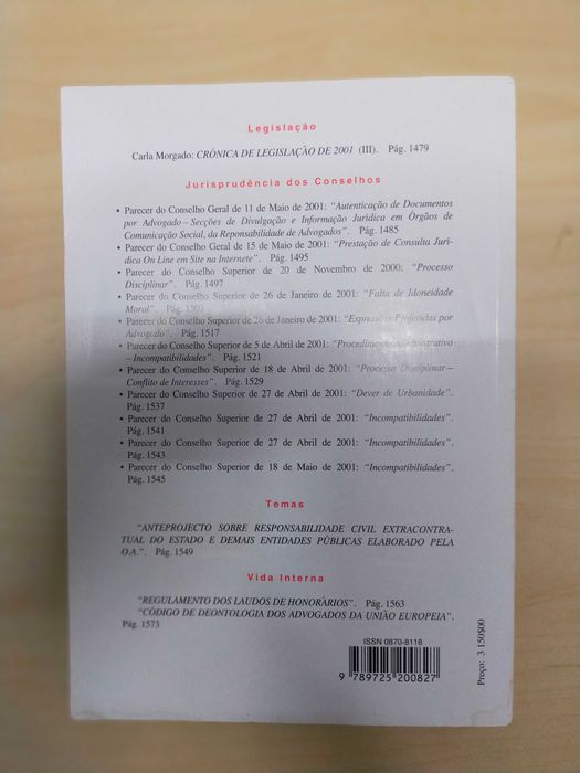 Revista da Ordem dos Advogados