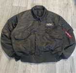 Оригинальный бомбер Alpha industries CWU 45 bomber куртка jacket