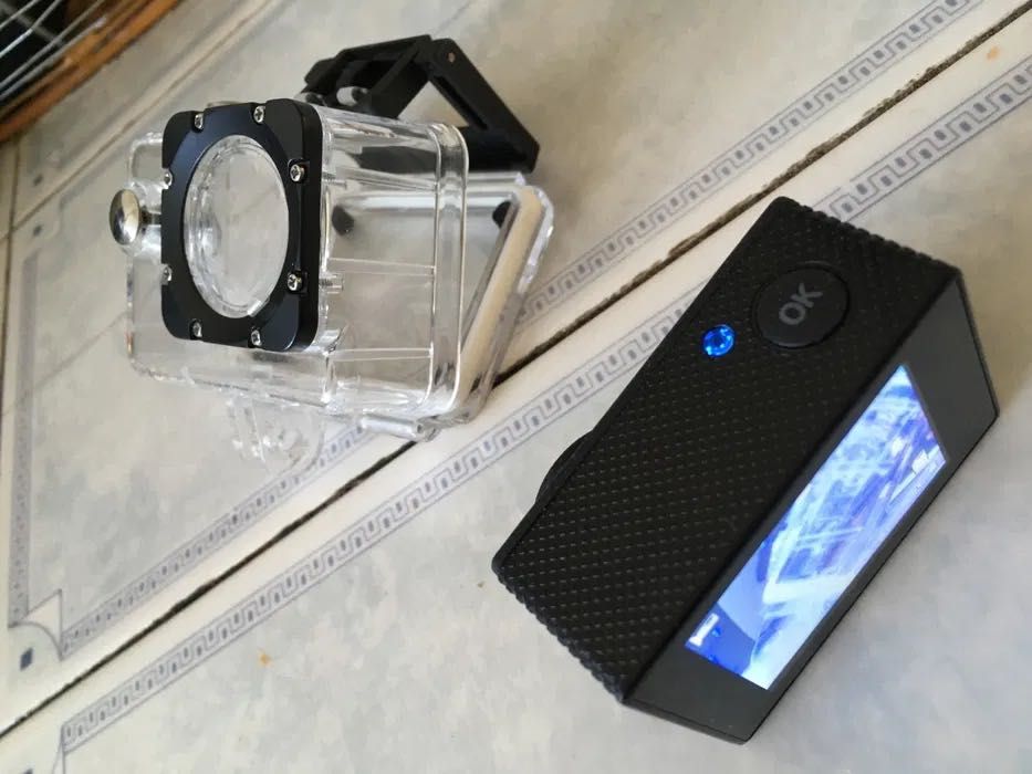 Action Camera Full HD tipo GoPro + acessorio