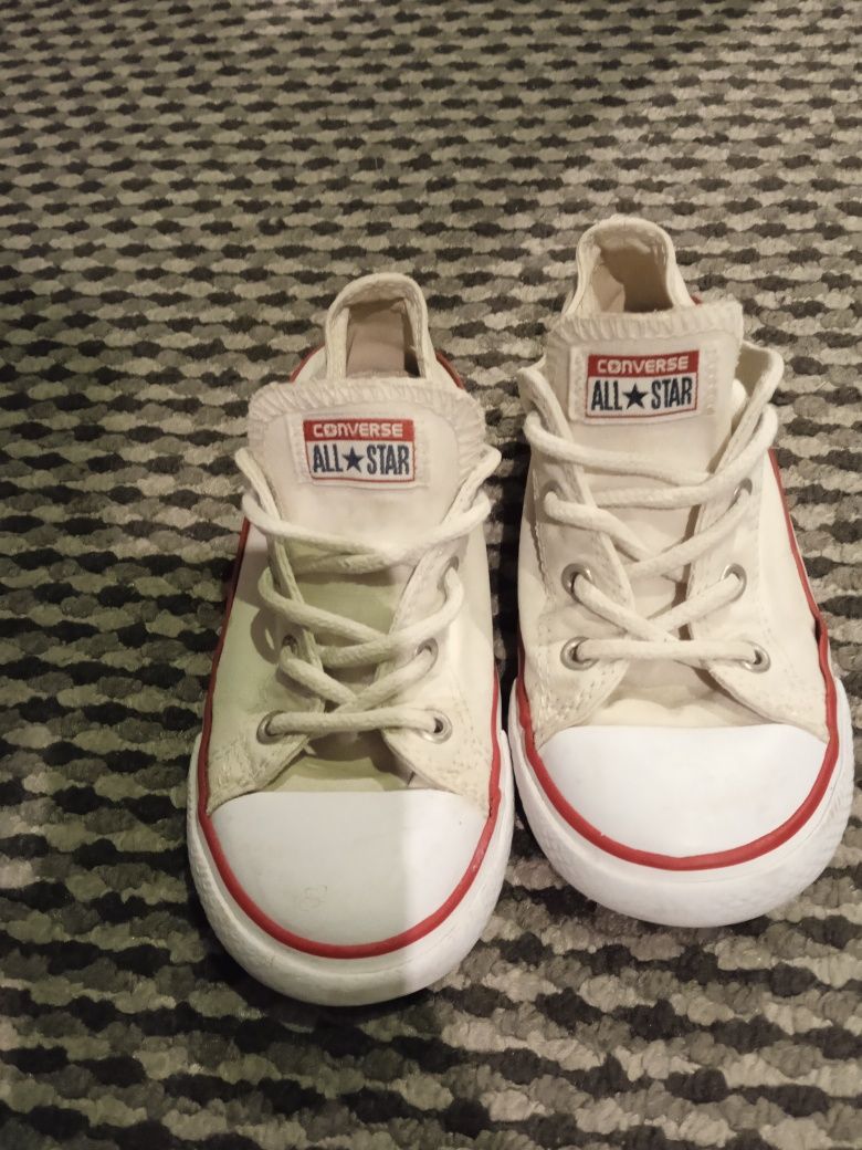 Trampki Converse białe rozmiar 26
