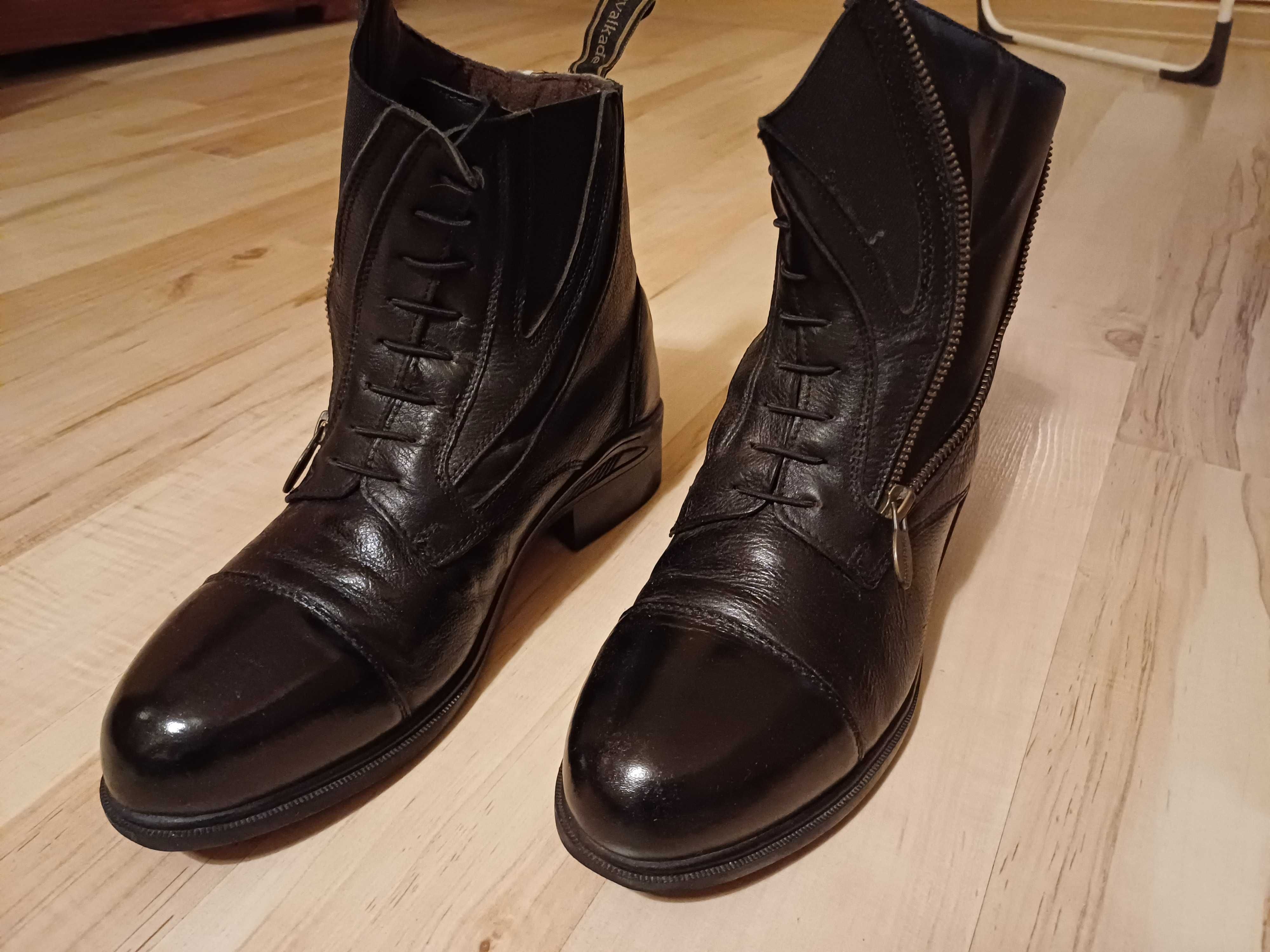 Zimowe buty jeździeckie damskie