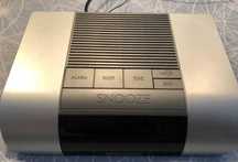 Grundig sonoclock 360l radiobudzik RADIO BUDZIK ZEGAR srebrny czarny