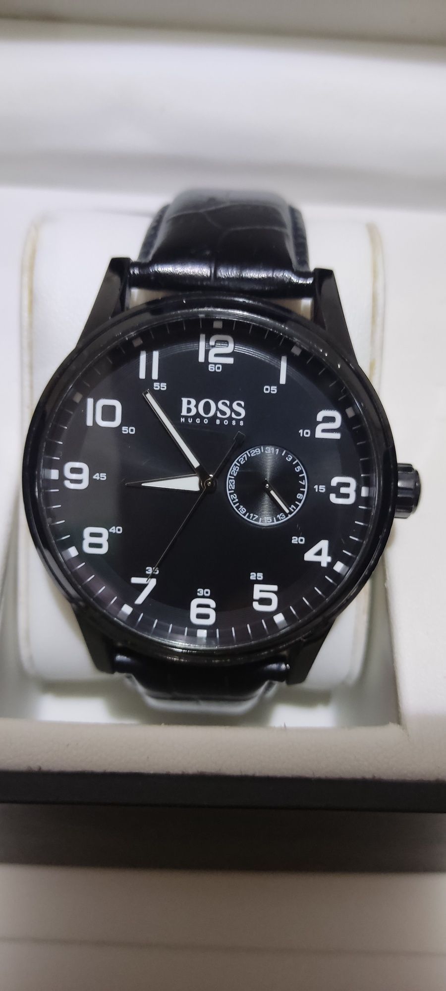 Relógio Hugo Boss quartz grande