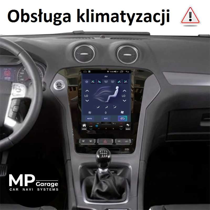 Radio Ford Mondeo MK4 Android Qled TESLA CarPlay/AA 4G Klimatronik