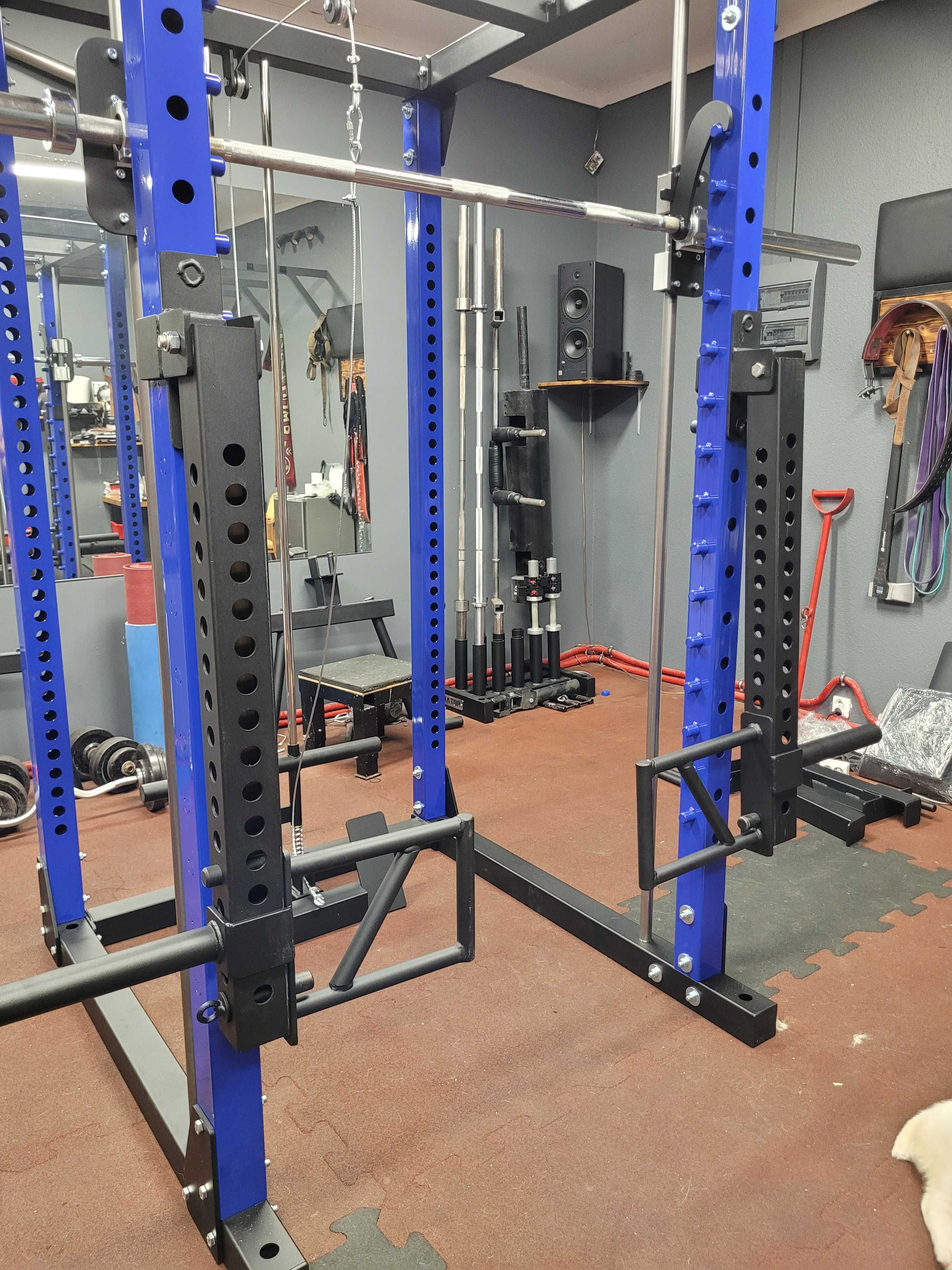 HATOR Suwnica Smitha gryf olimpijski V3 + Wyciąg /squat rack/ Siłownia