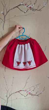 Юбка вишиванка юбка вышиванка юбка в украинск стиле червона красная