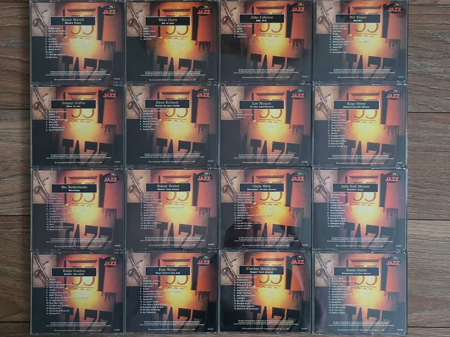 Wielki Jazz. Kolekcja 22 szt. CD.