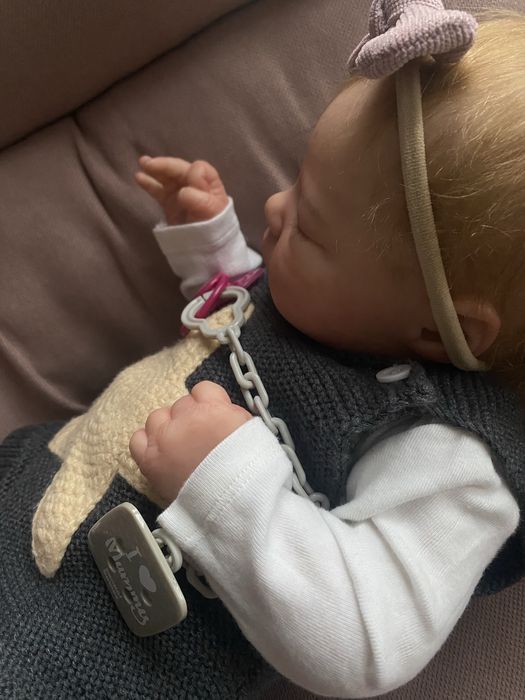 Oryginalna lalka reborn Bryson Asleep