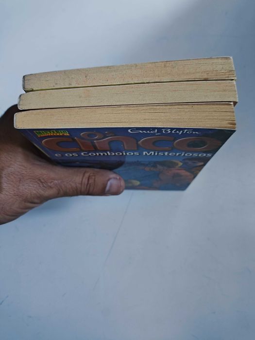 Conjunto de 3 livros Os Cinco