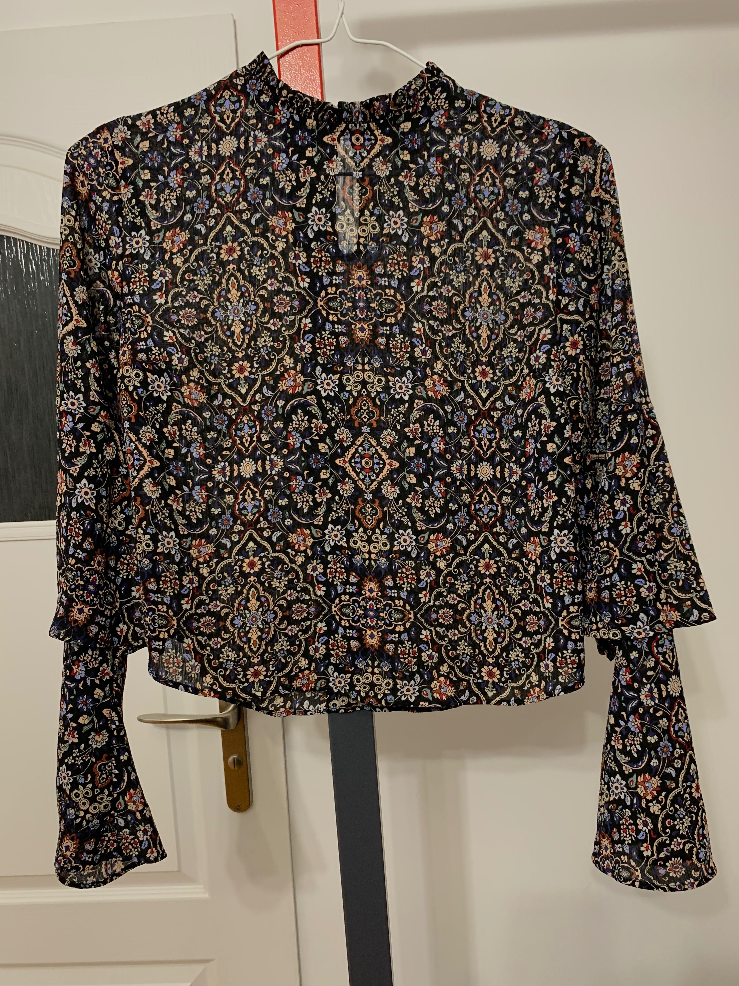 Bluzka boho z orientalnym wzorem