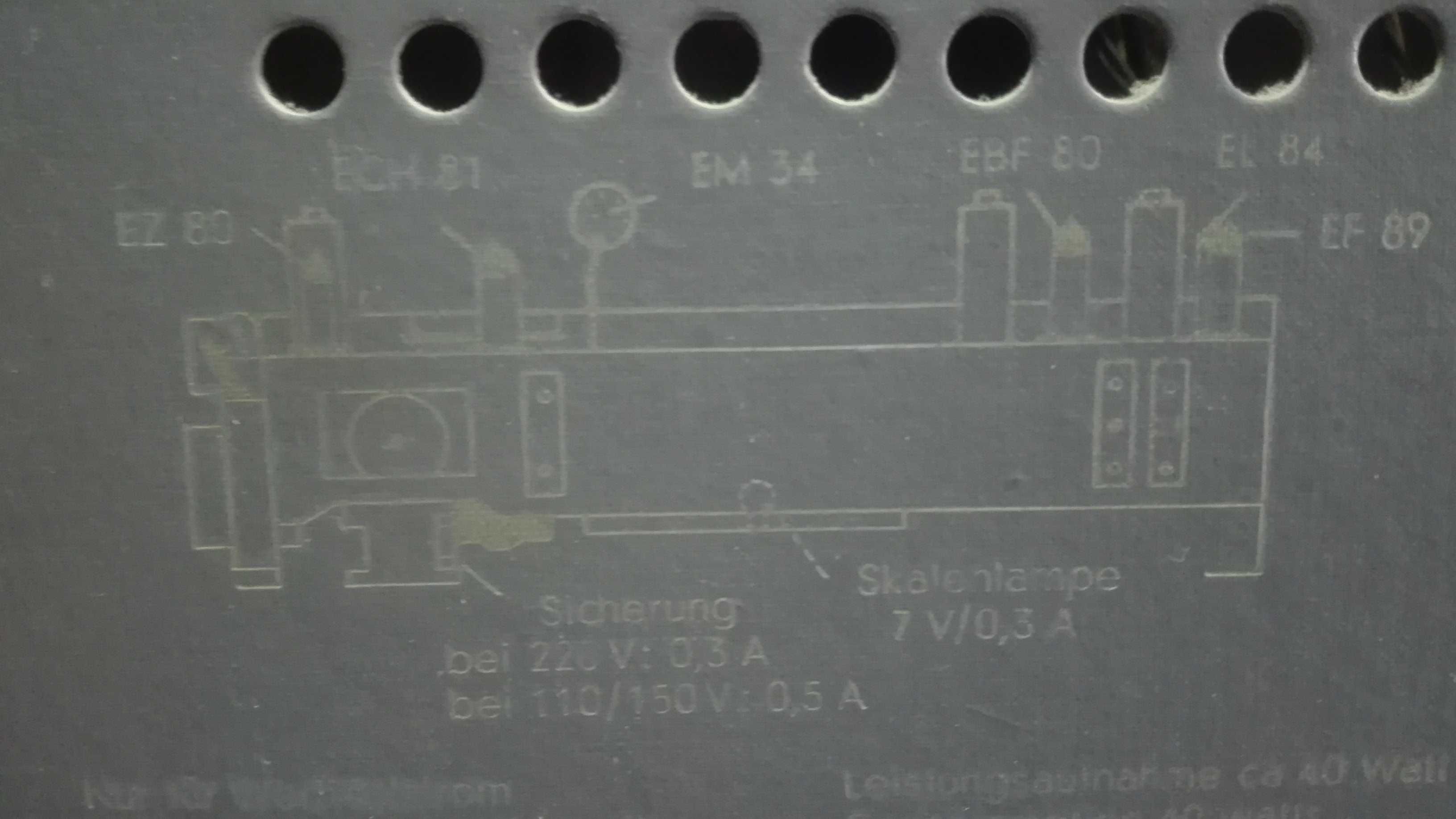 Rádio de marca Siemens