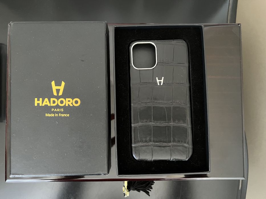 Чехол на айфон 11 Pro Hadoro крокодил