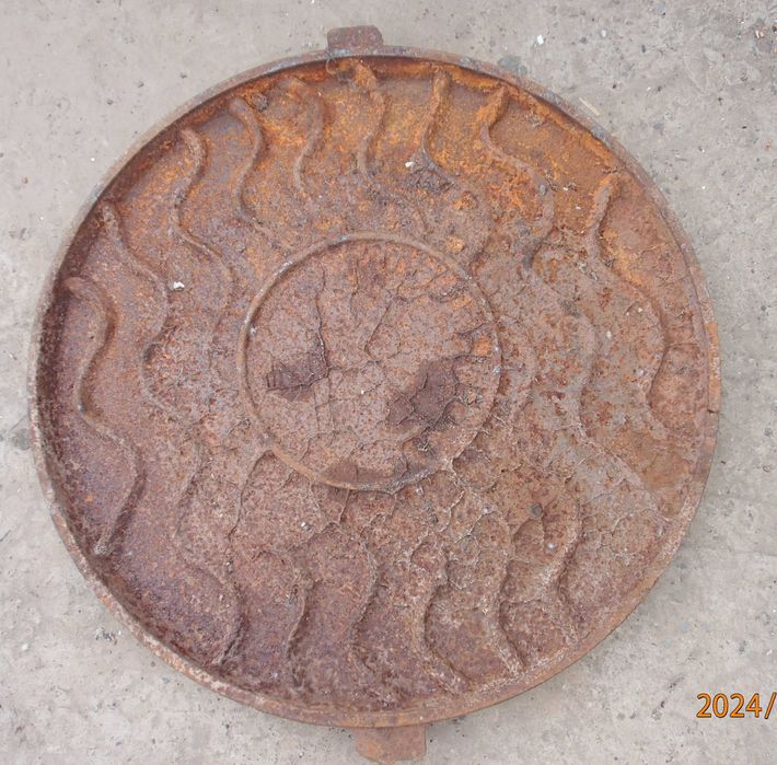 люк чавунний з кільцем