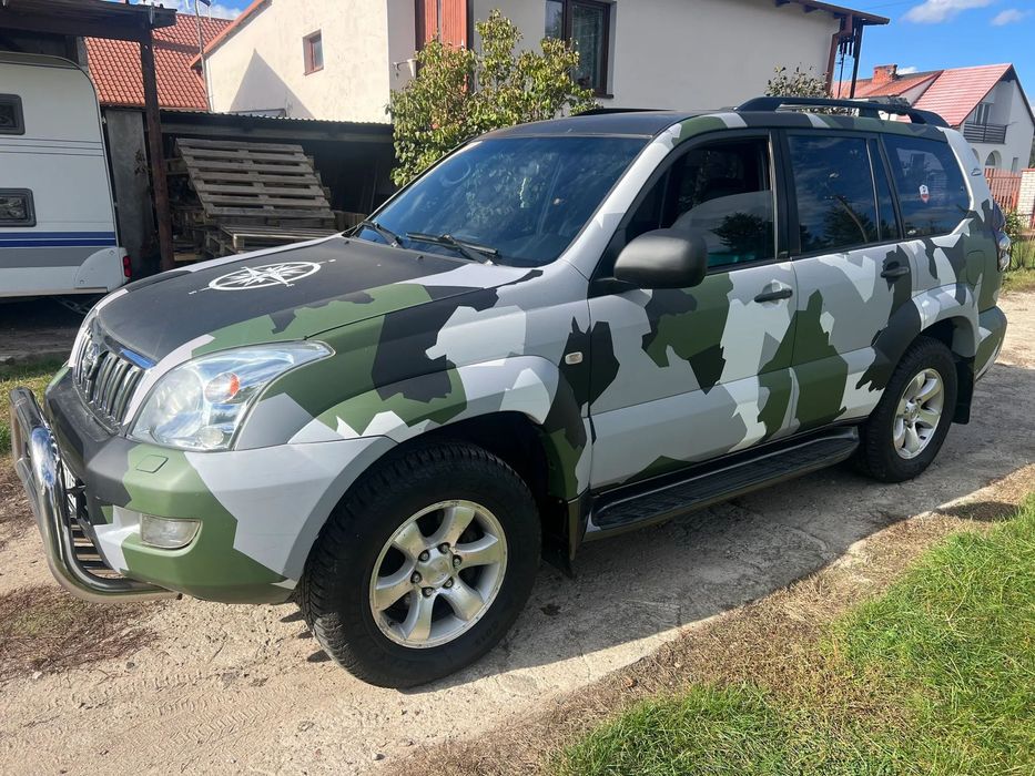 Toyota Land Cruiser 7 osobowa, z polskiego salonu, regularnie serwisowana,