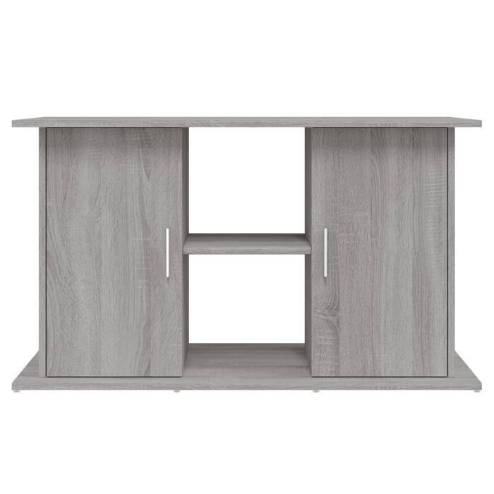 Szafka pod akwarium Vidaxl Szary Dąb Sonoma 101x41x58 cm