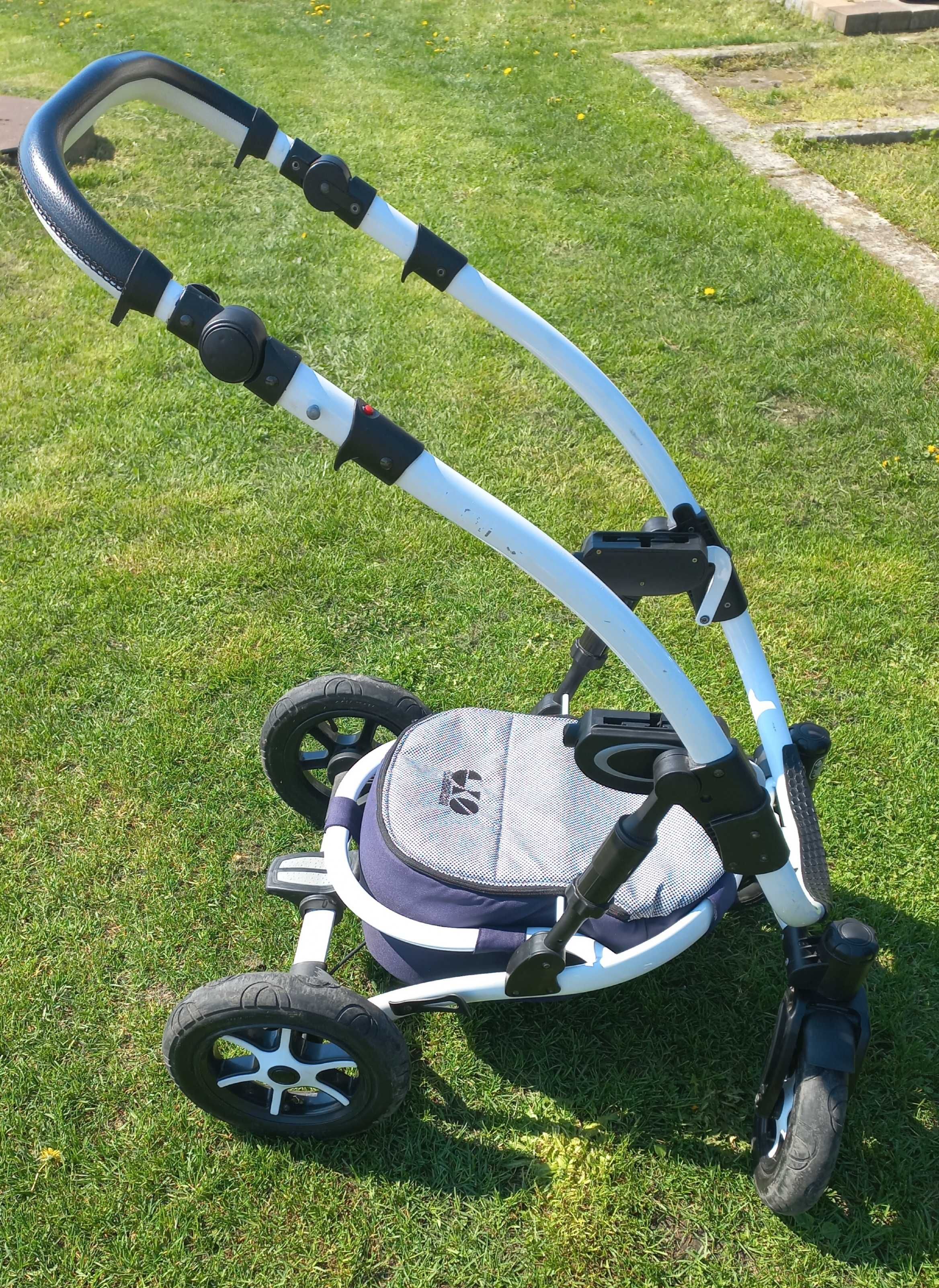 Wózek Baby Active Shell 3w1 + baza isofix