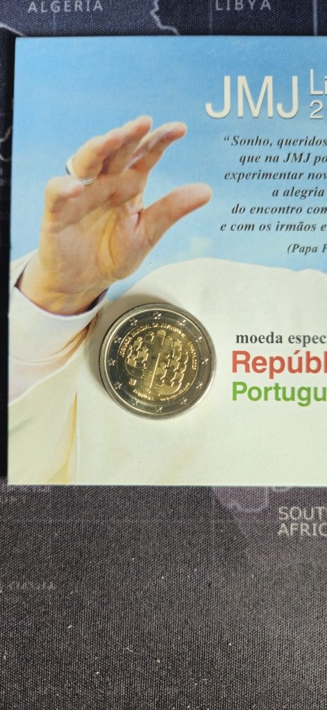 Moeda 2€ JMJ 2023