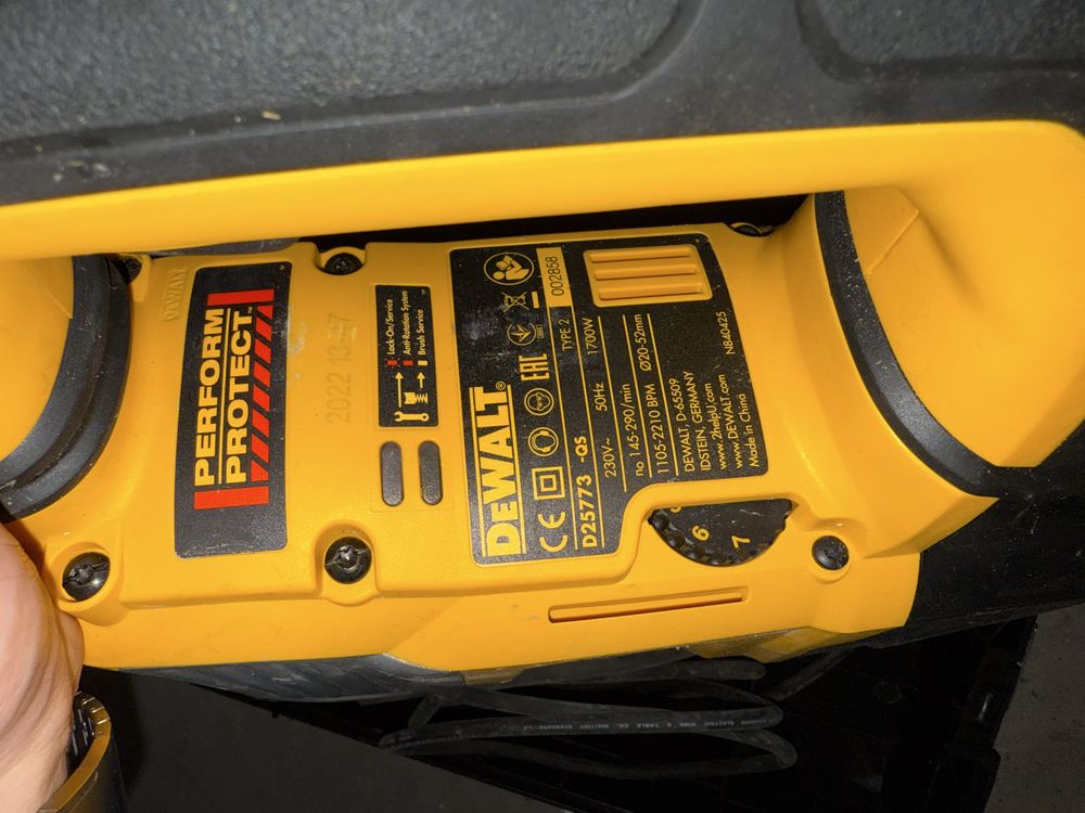 Młotowiertarka DeWalt D25773K