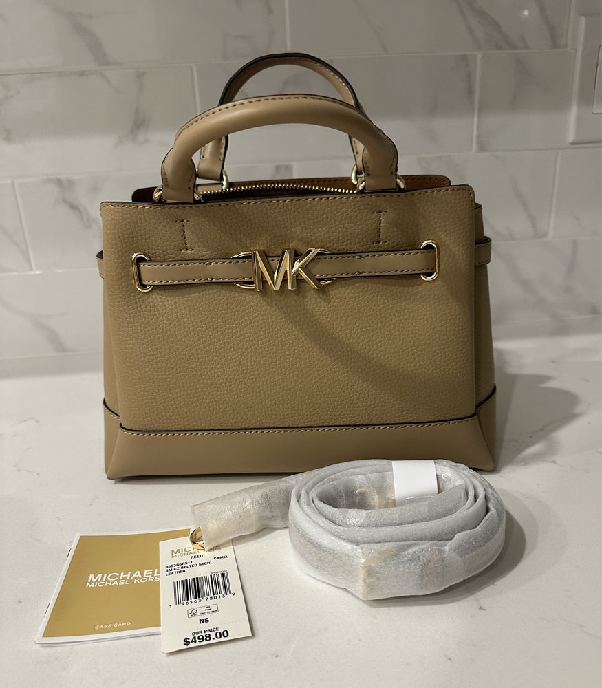 Michael Kors oryginalna torebka skóra naturalna handbag