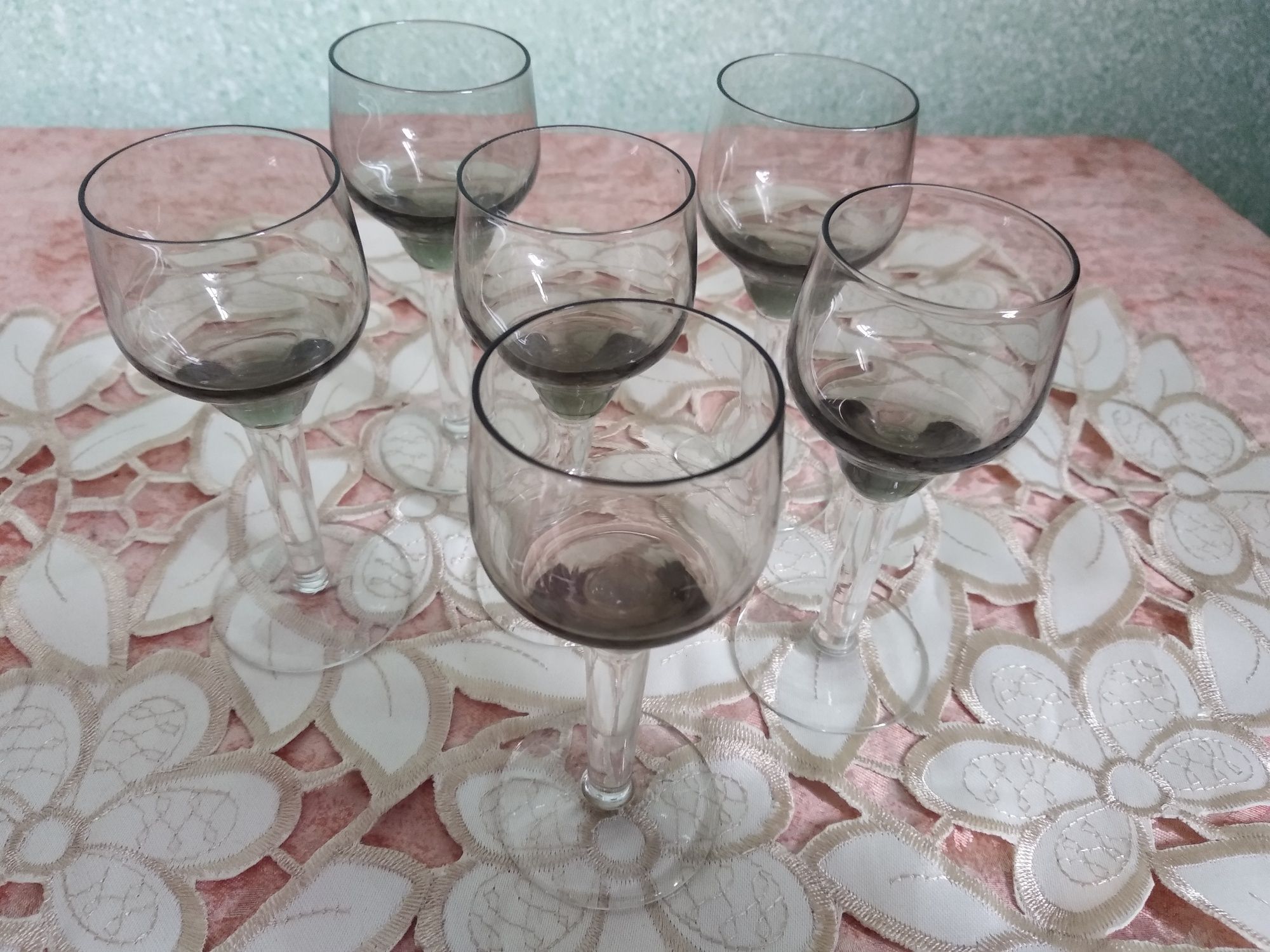 Хрусталь, стекло: рюмки, стопки, бокалы, фужеры