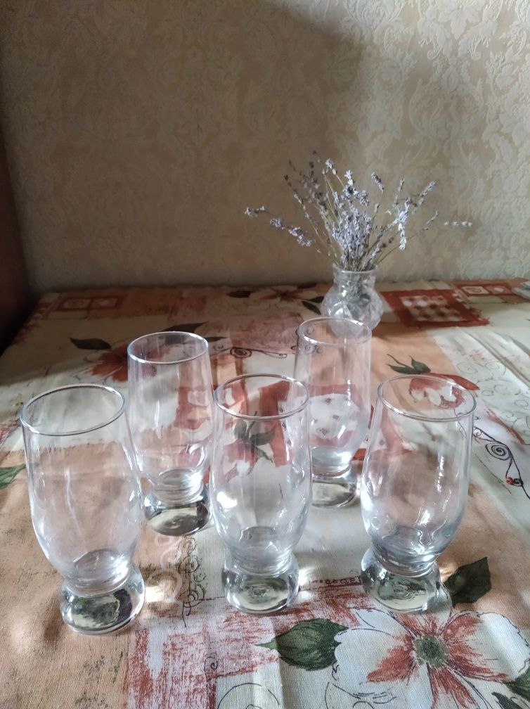 Стаканы стеклянные