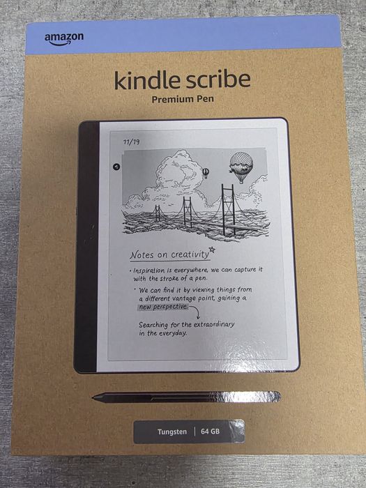 Kindle Scribe 2024. 10 дюйм. 64гб. Hовий. Комплект. Чохол. 2 покоління