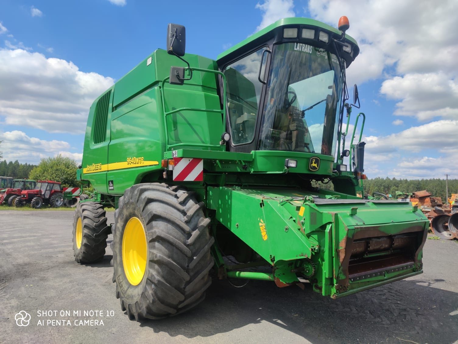Kombajn Zbożowy John Deere WTS 9640 Heder 6.10