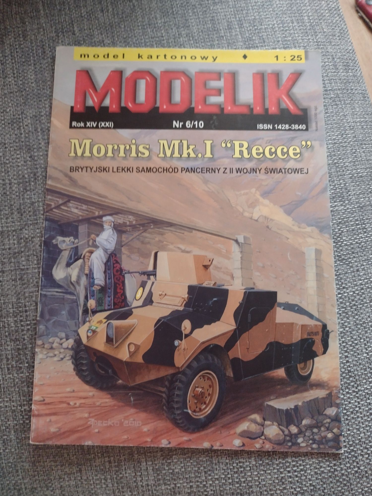 Model kartonowy Modelik Morris Mk I Recce