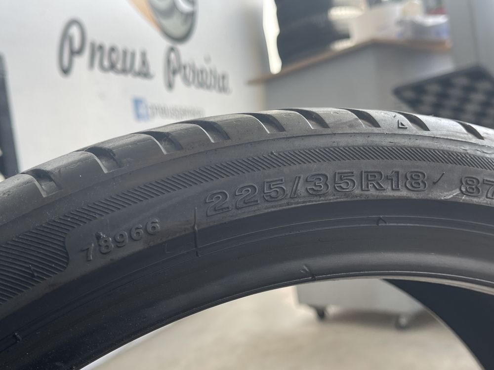 Pneus 225-35r18 Firestone como novos