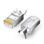 Ugreen 10x modularny wtyk wtyczka RJ45/8P8C Cat 6A / 7 (70316)