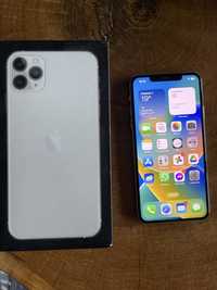 Apple Iphone 11 Pro Max 64 gb silver + akcesoria