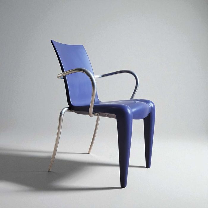 Krzesło Philippe Starck "Louis" Vitra | Futurystyczny Postmodernizm
