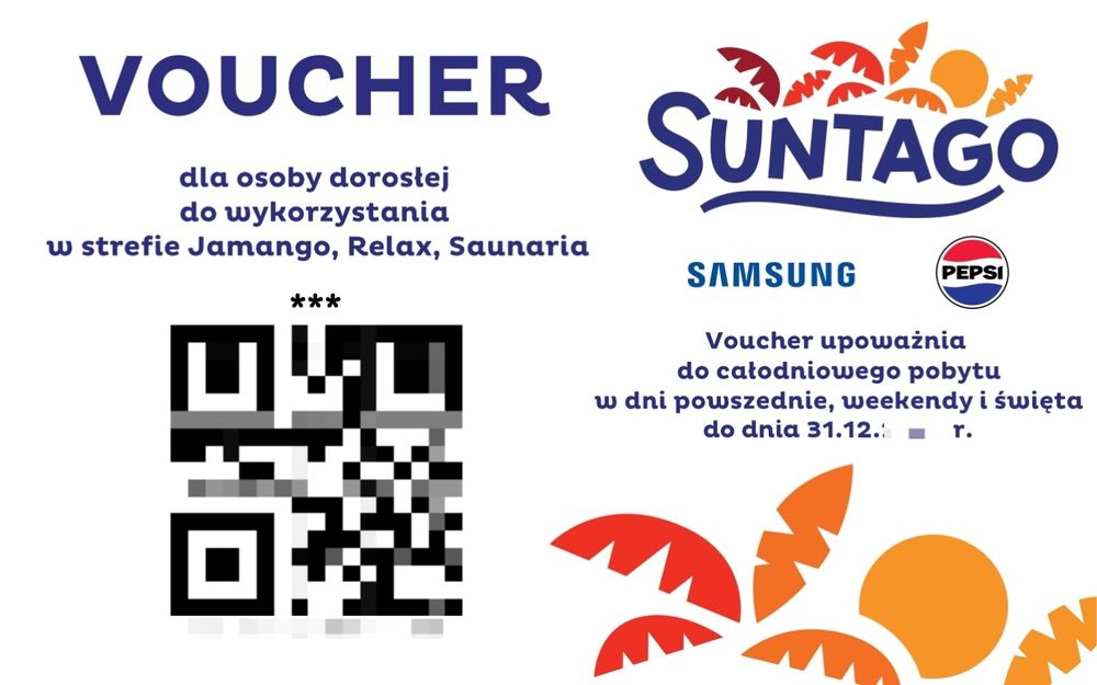 Vaucher-y do parku SUNTAGO